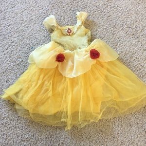 Disney 5/6 Belle Costume Dress